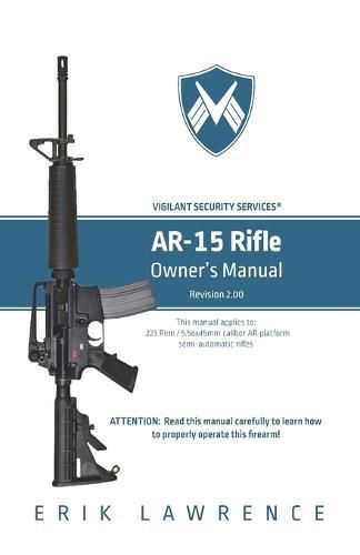 Cover image for AR-15 Rifle Owner Manual