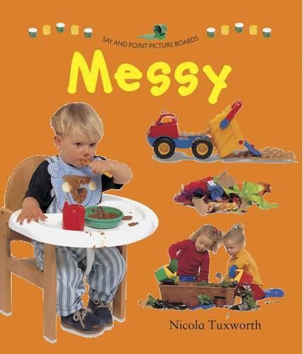 Cover image for Say and Point Picture Boards: Messy