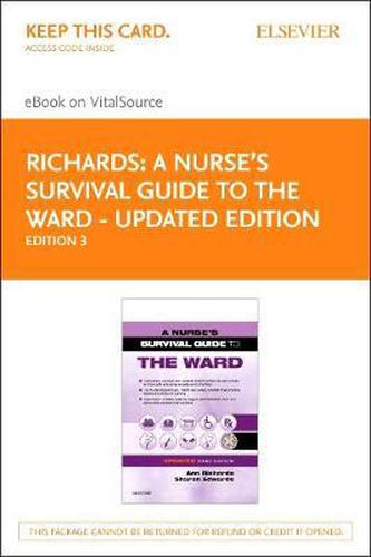 Cover image for A Nurse's Survival Guide to the Ward - Updated Edition Elsevier eBook on Vitalsource (Retail Access Card)
