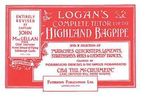 Cover image for Complete Tutor For The Highland Bagpipe