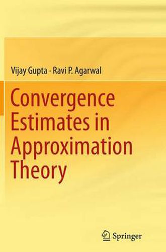 Cover image for Convergence Estimates in Approximation Theory