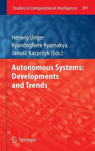 Cover image for Autonomous Systems: Developments and Trends