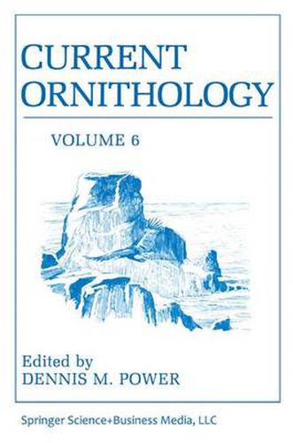 Cover image for Current Ornithology