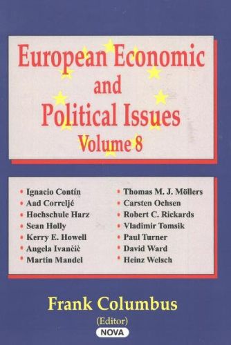 Cover image for European Economic & Political Issues, Volume 8