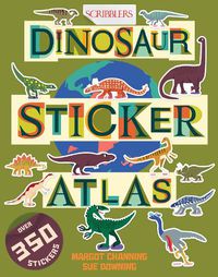 Cover image for Scribblers Dinosaur Sticker Atlas
