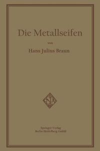 Cover image for Die Metallseifen