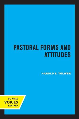 Cover image for Pastoral Forms and Attitudes