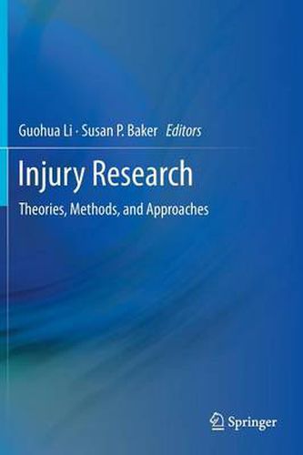 Injury Research: Theories, Methods, and Approaches