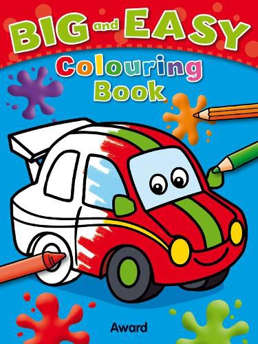 Cover image for Big & Easy Colouring Books: Car