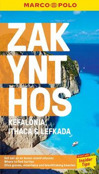 Cover image for Zakynthos and Kefalonia Marco Polo Pocket Travel Guide - with pull out map
