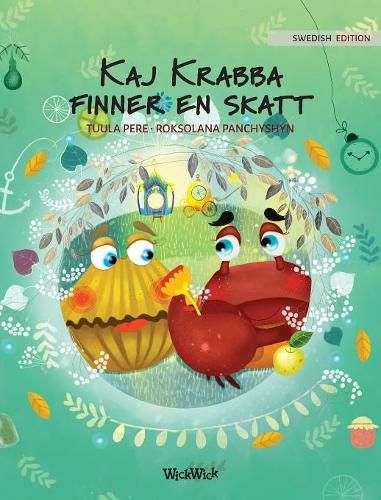 Cover image for Kaj Krabba finner en skatt: Swedish Edition of Colin the Crab Finds a Treasure