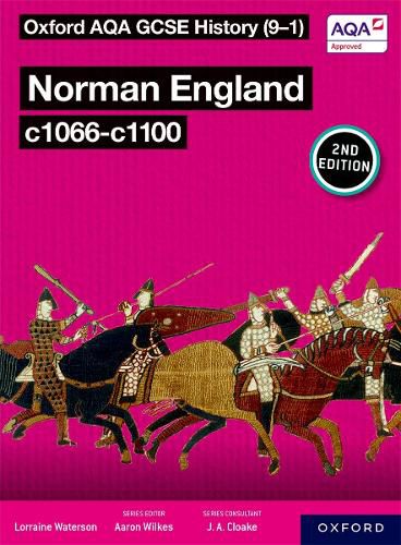 Cover image for Oxford AQA GCSE History (9-1): Norman England c1066-c1100 Student Book Second Edition