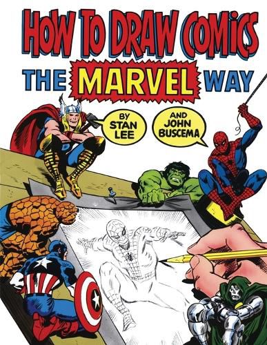 Cover image for How to Draw Comics Marvel Way