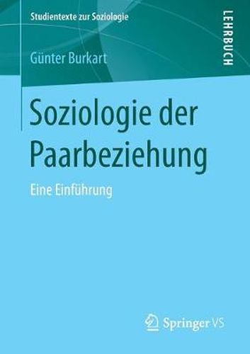 Cover image for Soziologie Der Paarbeziehung: Eine Einfuhrung