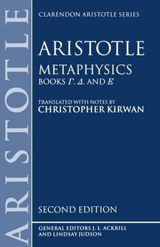 Cover image for Metaphysics: Books gamma, delta, and epsilon