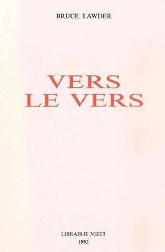 Cover image for Vers Le Vers