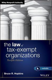 Cover image for The Law of Tax-Exempt Organizations