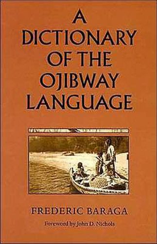 Cover image for A Dictionary of the Ojibway Language