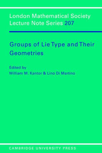 Cover image for Groups of Lie Type and their Geometries