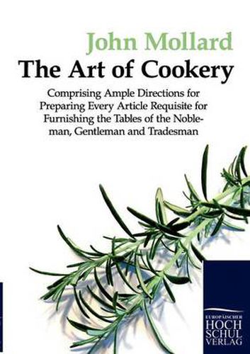 Cover image for The Art of Cookery