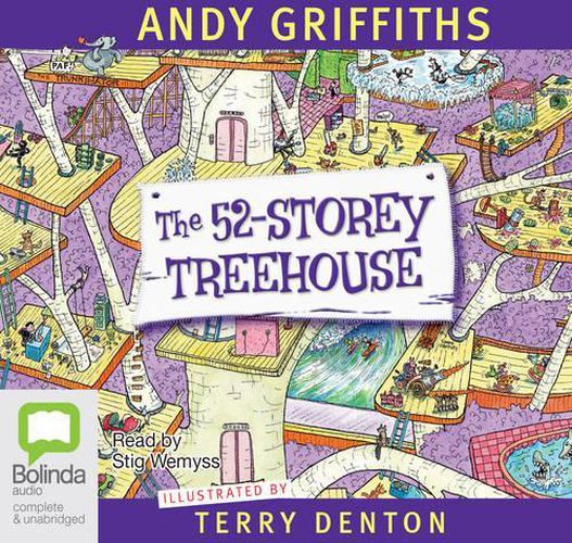 Cover image for The 52-Storey Treehouse (Audiobook)