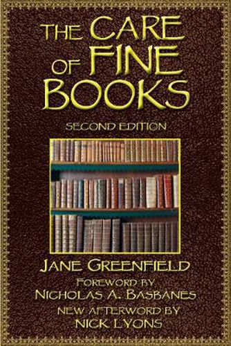 Cover image for The Care of Fine Books