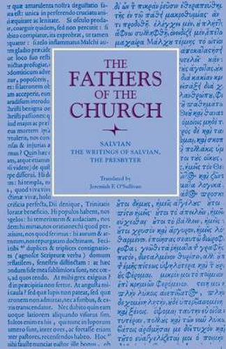 Cover image for The Writings of Salvian, the Presbyter: Vol. 3