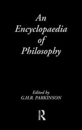 An Encyclopaedia of Philosophy