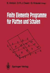 Cover image for Finite Elemente Programme Fur Platten Und Schalen