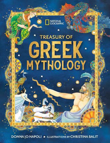 Cover image for Treasury of Greek Mythology