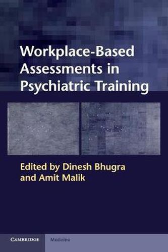 Cover image for Workplace-Based Assessments in Psychiatric Training