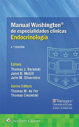 Cover image for Manual Washington de especialidades clinicas. Endocrinologia