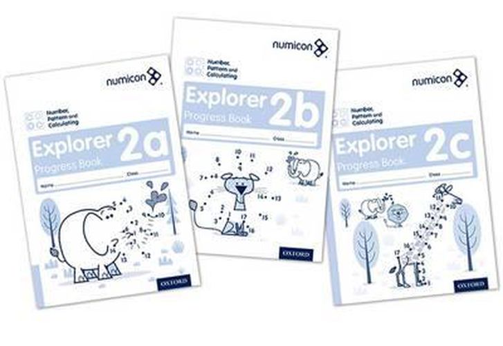 Cover image for Numicon: Number, Pattern and Calculating 2 Explorer Progress Books ABC (Mixed pack)