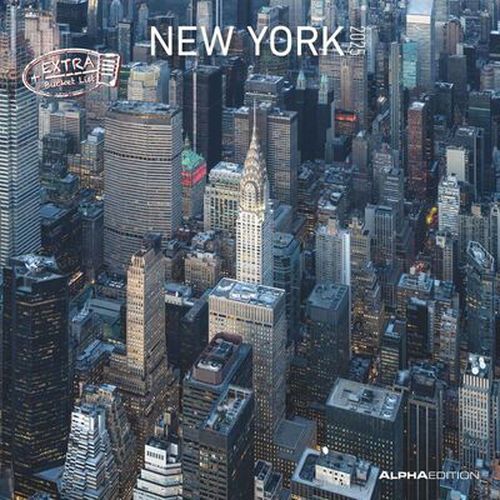 2025 New York 30x30 Calendar (E-NM-D25-104093)