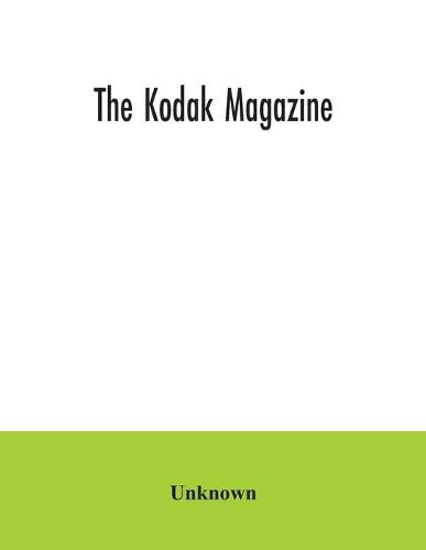 Cover image for The Kodak Magazine