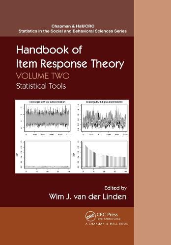 Handbook of Item Response Theory: Statistical Tools