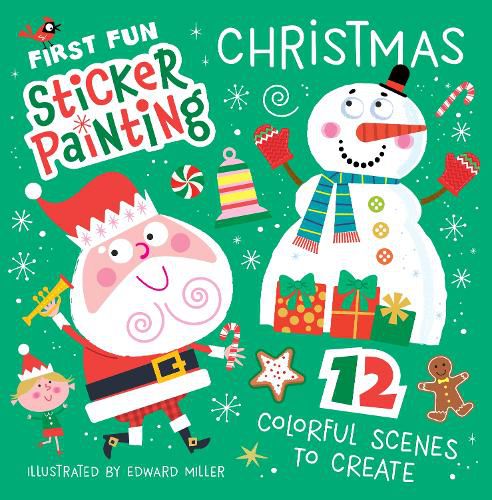 Cover image for First Fun Sticker Painting: Christmas