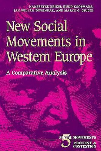 New Social Movements in Western Europe: A Comparative Analysis