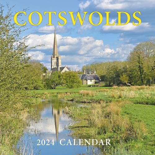 Cotswolds Large Square Calendar 2024, Chris Andrews (9781912584871