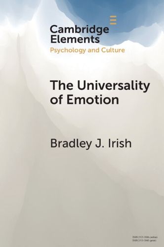 Cover image for The Universality of Emotion