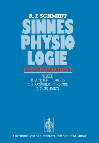 Sinnesphysiologie Programmiert