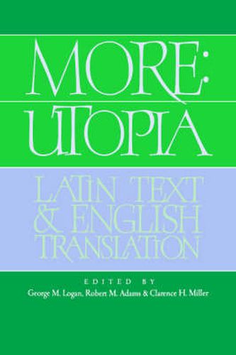 Cover image for More: Utopia: Latin Text and English Translation