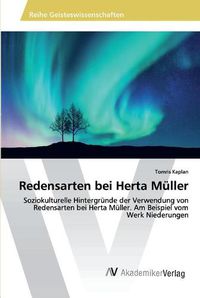Cover image for Redensarten bei Herta Muller