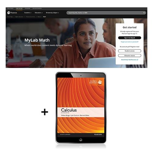 Cover image for Calculus, Global Edition -- MyLab Mathematics with Pearson eText