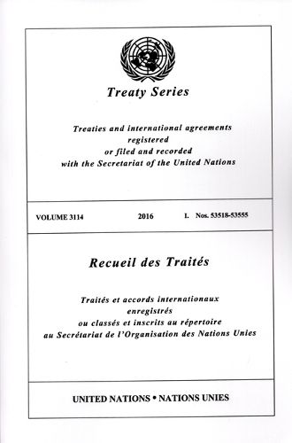 Treaty Series 3114 (English/French Edition)