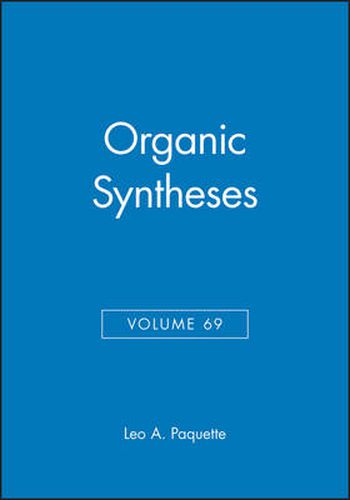 Cover image for Organic Syntheses