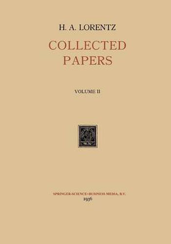 Cover image for Collected Papers: Volume II