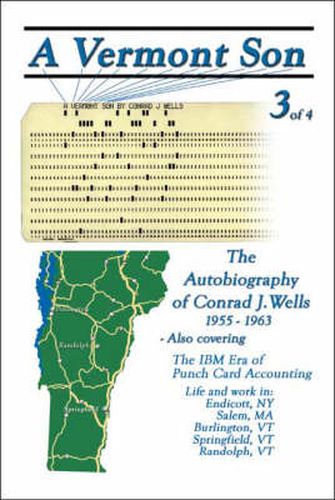 Cover image for Vermont Son: The Autobiography of Conrad J. Wells, 1955-1963