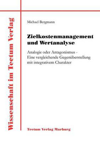 Cover image for Zielkostenmanagement und Wertanalyse