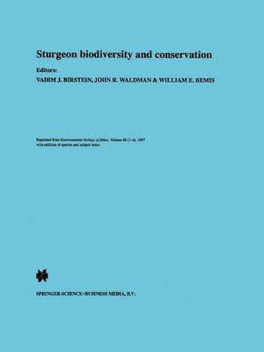 Cover image for Sturgeon biodiversity and conservation